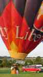 Hutchinson: hot, balloon, Launch